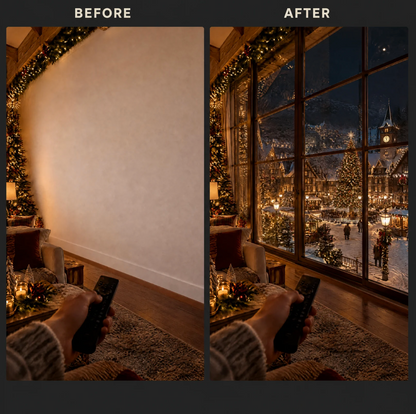 HolidayBeam™ Christmas Window